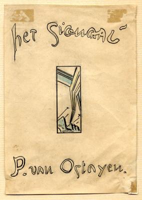 Cover design of Het Sienjaal 1918 